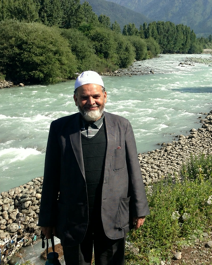 Assadullah Lone, property manager for Chinar House